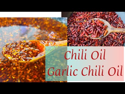 Chili Oil, Garlic Chili Oil, Chili Pepper Oil, How to Make Chili Oil