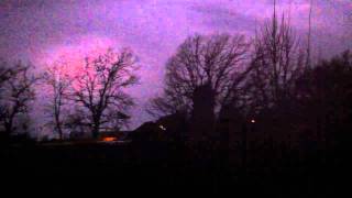 preview picture of video 'Eerie Wisconsin Tornado Warning Siren w/ Amazing Lightning. (HD)'