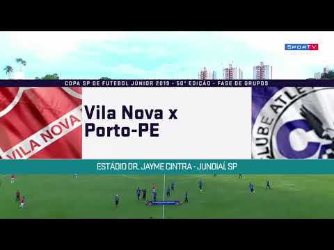 Vila Nova 2x3 Porto-PE - Gols & Melhores Momentos (Completo) - Copa SP 2019