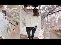 a realistic school day in my life: come w me to school, grwm, studying📓