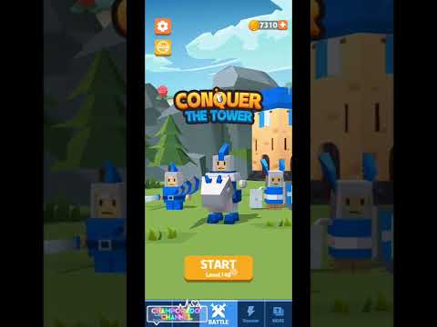 Gameplay CONQUER THE TOWER : Takeover Level 147 & Level 148, Strategy Game, GameLord 3D Android Game