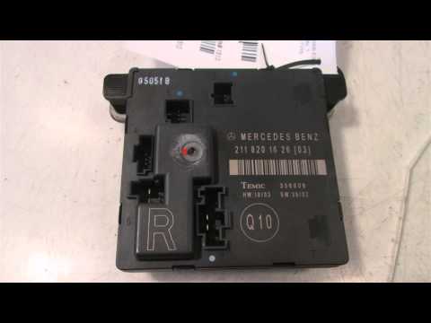 2006 Mercedes E350 RR DR MOD 2118201626 211TYPE - mbiparts.com Used OEM Mercedes Parts - Dism... OEM