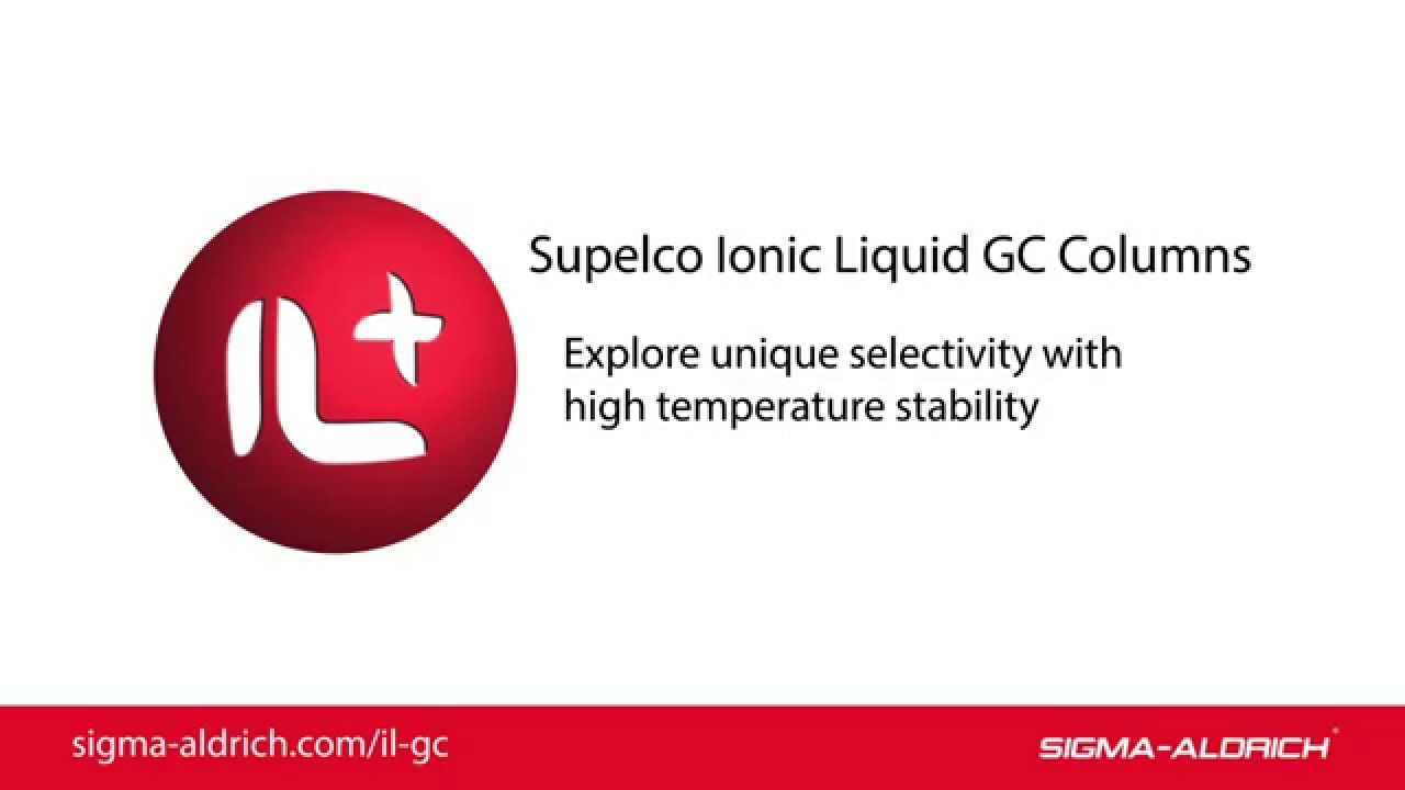 Supelco Ionic Liquid GC Columns