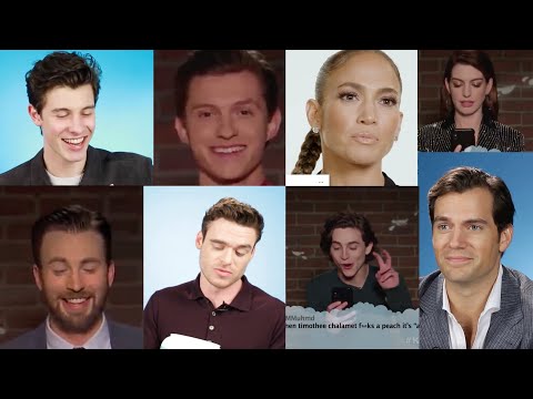 celebrities react to fan thirst/mean tweets