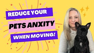 Reducing pet anxiety when moving.