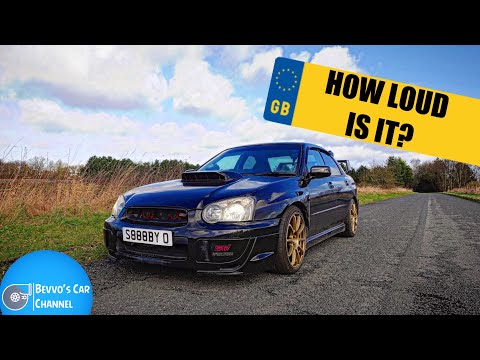 DECIBEL TESTING MY SUBARU FOR A TRACK DAY AT CASTLE COMBE (IMPREZA WRX STI JDM)