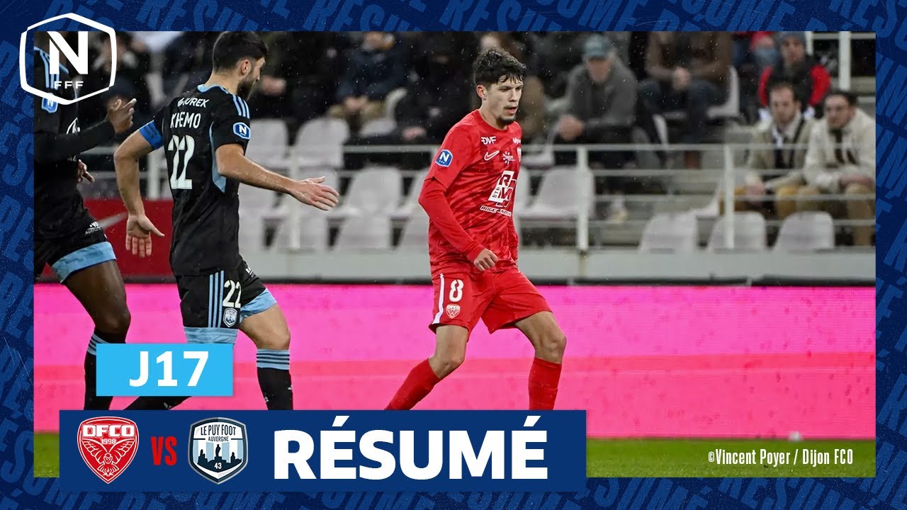 Dijon vs Le Puy Foot 43 Auvergne Highlights