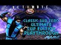 Ultimate Mortal Kombat 3 Classic Sub Zero Ultimate Cup Edition Playthrough MAME 1080p 60fps