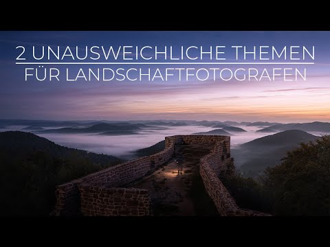 In Dunkelheit zur Location + Einsatz des Teleobjektivs - Landschaftsfotografie Deutschland