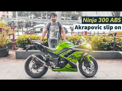 2019 Kawasaki Ninja 300 Abs Review Akrapovic Slip On Exhaust