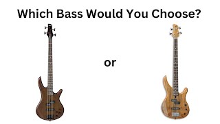 Video thumbnail for Ibanez GSR200 or Yamaha TRBX174EW? by Prog Rock Jock