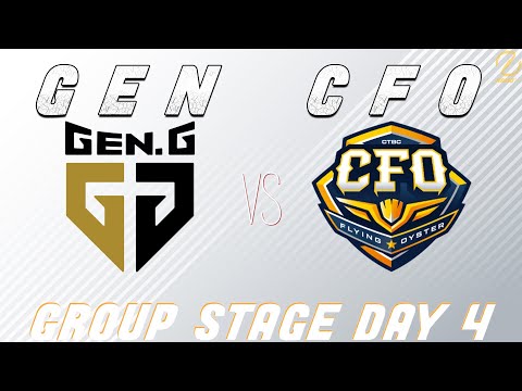 GEN vs. CFO | Worlds 2022 Group Stage Day 4 | Gen.G vs. CTBC Flying Oyster
