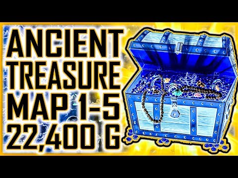 BEST VERSATILE MACE Ancient Treasure Map 1-5  HIDDEN 22,400+ Gold - Kingdom Come Deliverance
