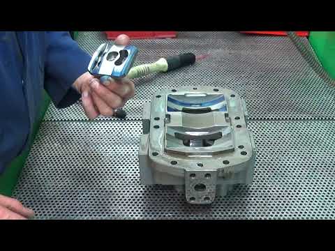 C.J. Plant Limited - Uchida Rexroth A8V59ESBR Hydraulic pump strip clean and rebuild.