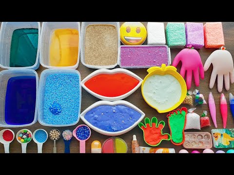 Slime smoothie - Relaxing Mixing Old Slimes and Stuff