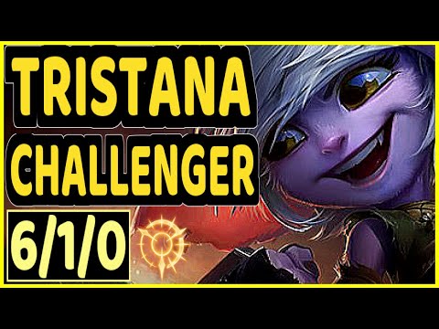 TRISTANA MID - MAGIFELIX (TRISTANA) vs ZOE - 6/1/0 KDA CHALLENGER GAMEPLAY - EUW