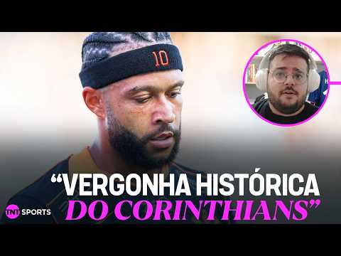 SHOW DE HORRORES DO CORINTHIANS? MEMPHIS DEPAY NÃO TEM CONTRATO RENOVADO! PIERO ANALISA!