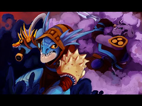 BigDaddy plays Slark with with KKY Tiny and Puppey Techies