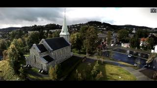 preview picture of video 'A stone church in Trondheim'