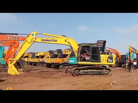 used komastu excavator for sale in China,used pc200-8 excavator,china excavator