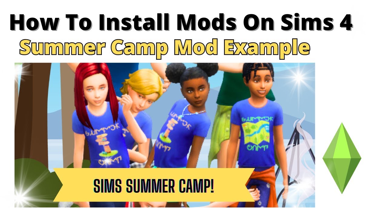How To Install The Summer Camp Mod For Sims 4 | 2023