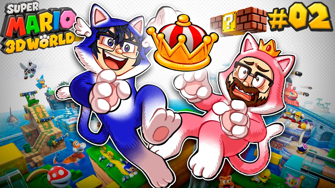 Saiko foi na Disney 🐭 - Super Mario 3D World #2
