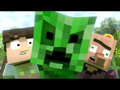 Annoying Villagers 16 - Original Minecraft Animation by MrFudgeMonkeyz