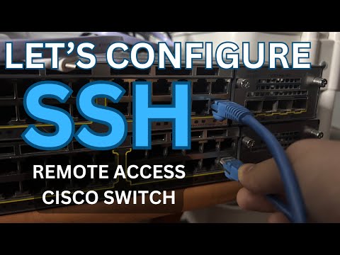How to Set up SSH on Cisco Switch for Remote Access | CCNA Basics Lab