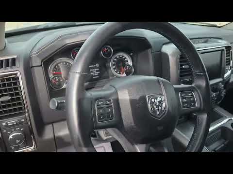 2017 Ram 1500 4WD Crew Cab 5.7 Ft Box Sport in Black for sale at Kitchener Chrysler Dodge Jeep Ram in Kitchener, ON