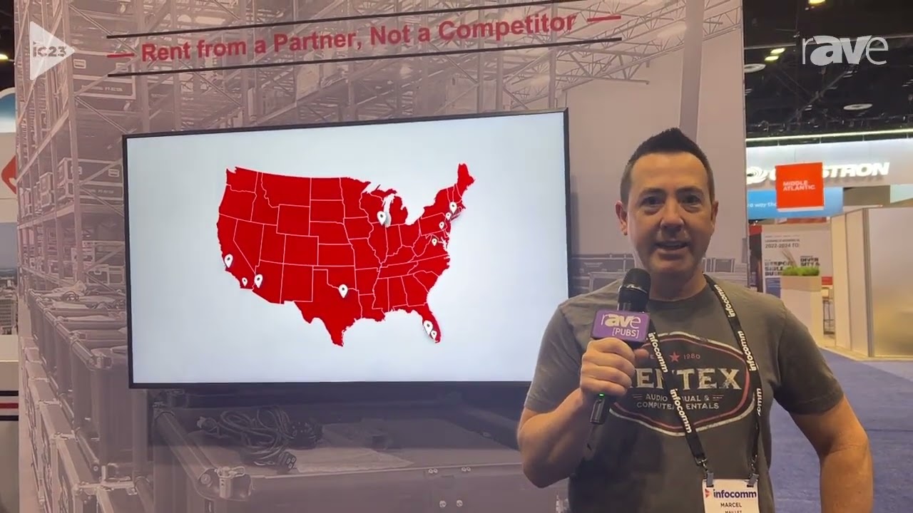 InfoComm 2023: Rentex AV Rentals Gives Overview of AV Equipment Rental Offerings