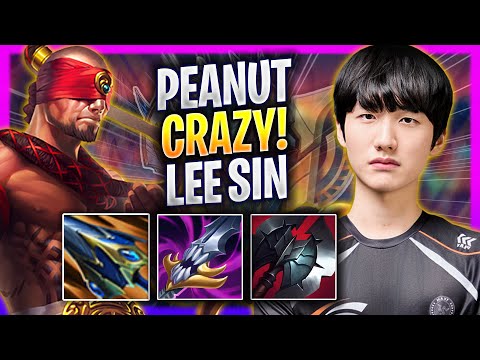 PEANUT CRAZY GAME WITH LEE SIN! - HLE Peanut Plays Lee Sin JUNGLE vs Talon! | Season 2025