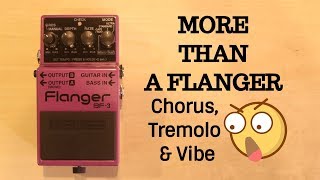 Video thumbnail for BOSS BF-3 FLANGER PEDAL - More than a Flanger! Chorus, Tremolo & Vibe AS WELL by Music Bliss Malaysia