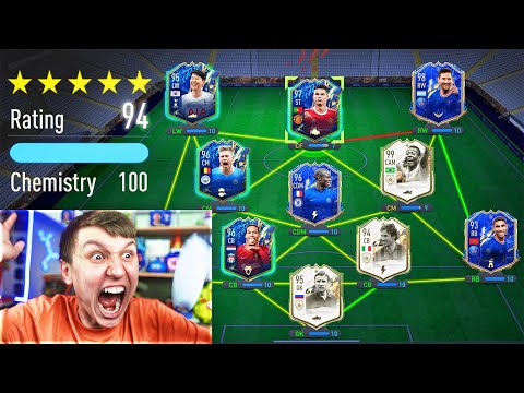 I GOT A 194 RATED FUT DRAFT!!! *WORLD RECORD* FIFA 22