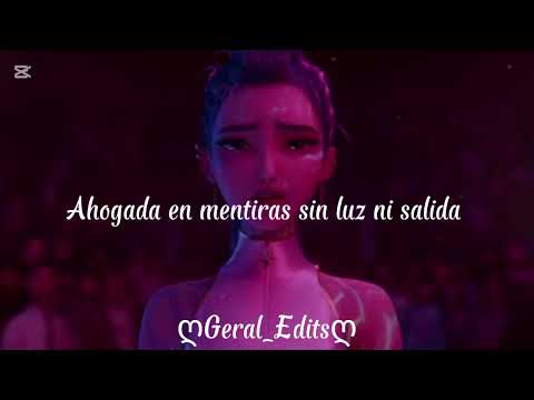 *HUNTRIX* 💔Yo me quebré en mil fragmentos💔 *Lyrics Español* #kpopdemonhunters