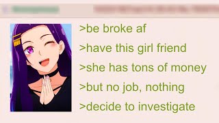 Femanon Brags About Being Rich Without a Job, So Anon Investigates | 4Chan Greentext Stories