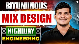 Bituminous Mix Design | Marshall Method | Highway Engg | Gate | ESE | SSC JE MAINS | Deependra Sir