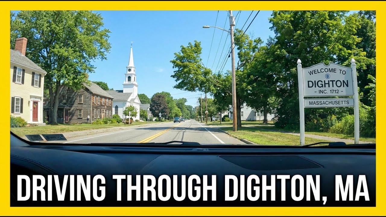 Driving Through Dighton, Massachusetts