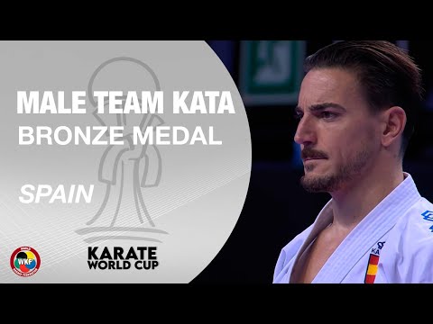 SPAIN MALE TEAM KATA | BRONZE MEDAL | KARATE WORLD CUP 2024 | WORLD KARATE FEDERATION
