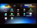 Video for mag 256 hevc set top box