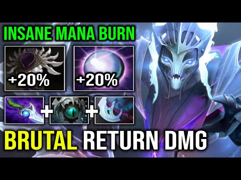 BRUTAL MANA BURN +40% Dispersion Return DMG 29Kills Spectre with 7Min Blade Mail & Diffusal Dota 2