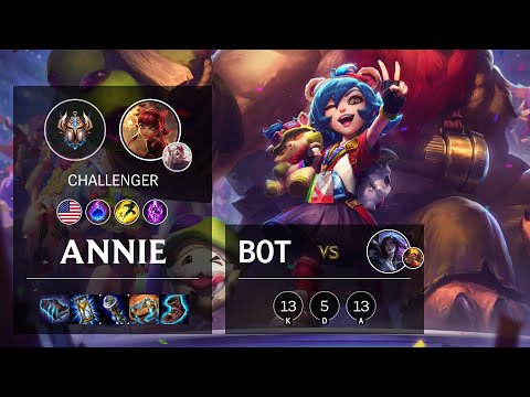 Annie Bot vs Kai'Sa - NA Challenger Patch 10.18