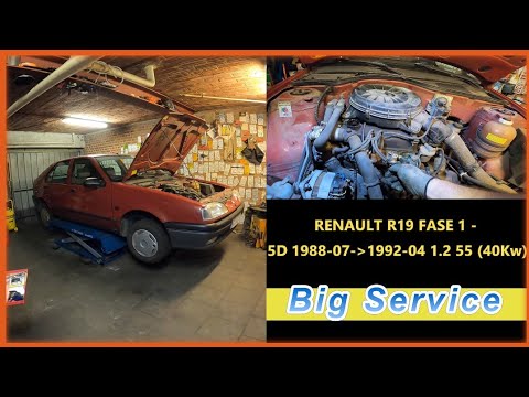 Renault 19 1992 Große Inspektion