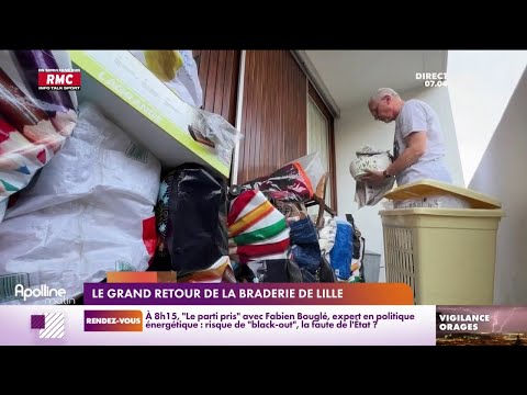 La Braderie de Lille fait son grand retour ce week-end, après deux ans d'absence liés au Covid-19