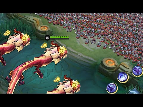 yu zhong collector no cooldown vs 1,000 minions (kaido dragon build)