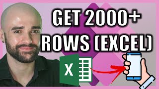 Download the video "How to Get More Than 2000 Rows from Excel in Power Apps Canvas (and When NOT To)"