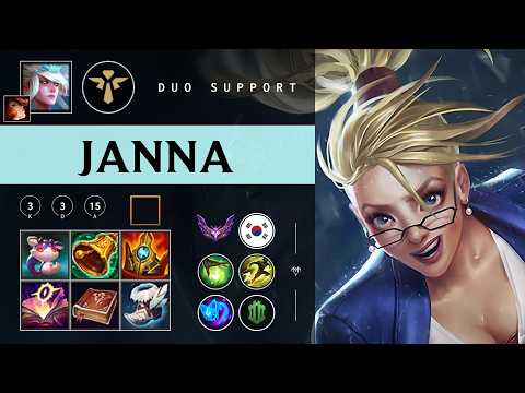 Janna Support vs Thresh - KR Master Patch 26.03