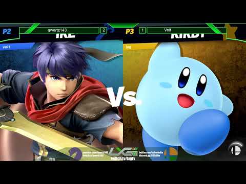 Voltusaur (Link/Ike) vs qwertz143 (Kirby) - Smash Ultimate @ LXG 9