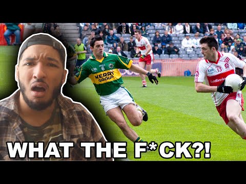 American FIRST TIME WATCHING GAELIC FOOTBALL - The Original Beautiful Game