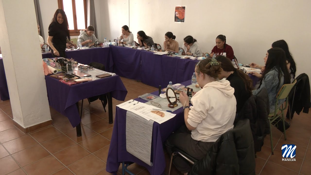 Buena participación en el Taller de Maquillaje