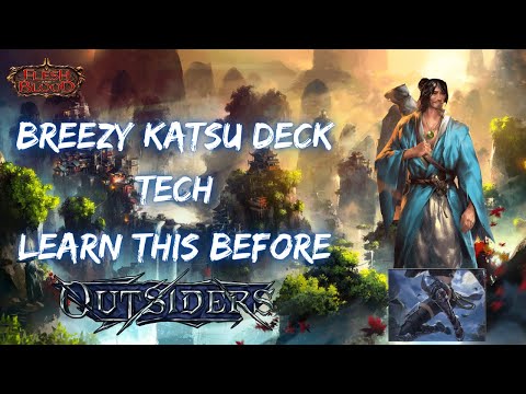 Breeze Rider Boots Katsu Deck Tech (Pre-Outsiders) - Flesh and Blood TCG